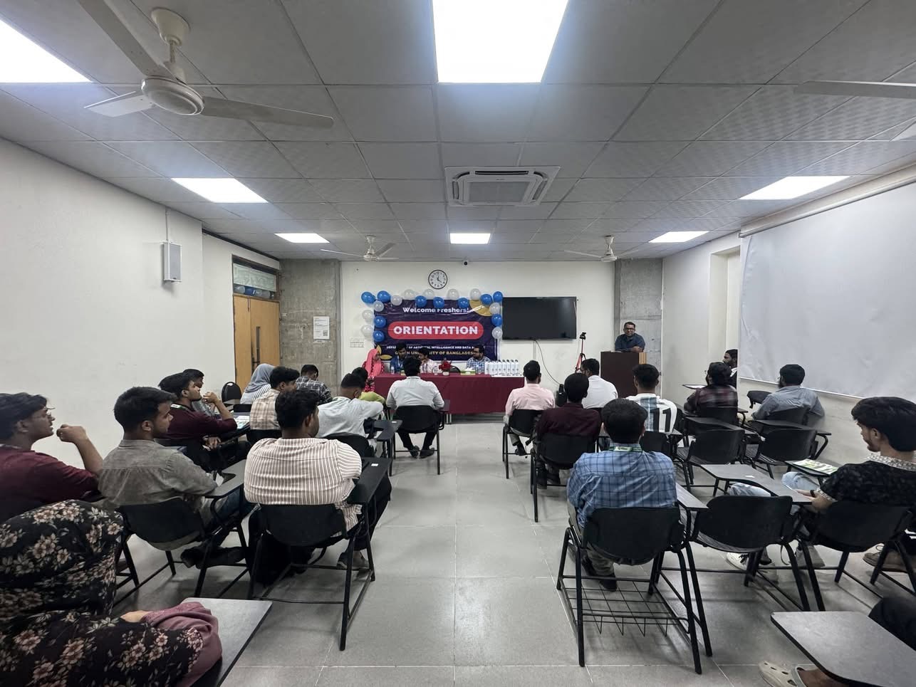 Fall 2026 Freshers’ Orientation Program Held by the Department of Artificial Intelligence and Data Science