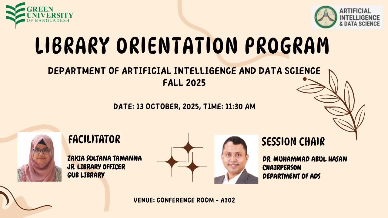 Event Image for Library Orientation Freshers - Fall 2025