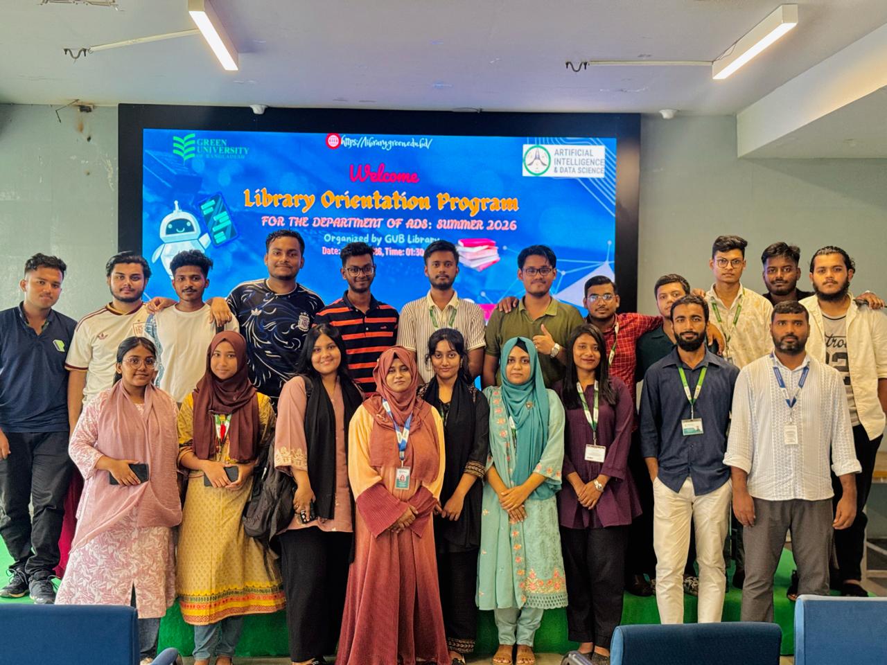 Library Orientation Program Organized for Newly Admitted ADS Students