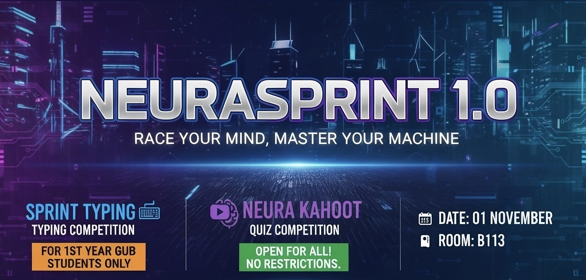 Event Image for NeuraSprint 1.0