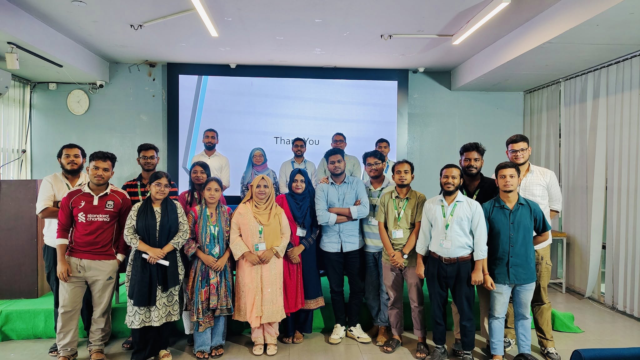 ADS Department Collaborates with GUB Medical Center for Workshop on Stress Management & Personal Hygiene